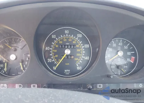 1972 Mercedes 280Se z USA, uszkodzony, nr VIN 10704212002756